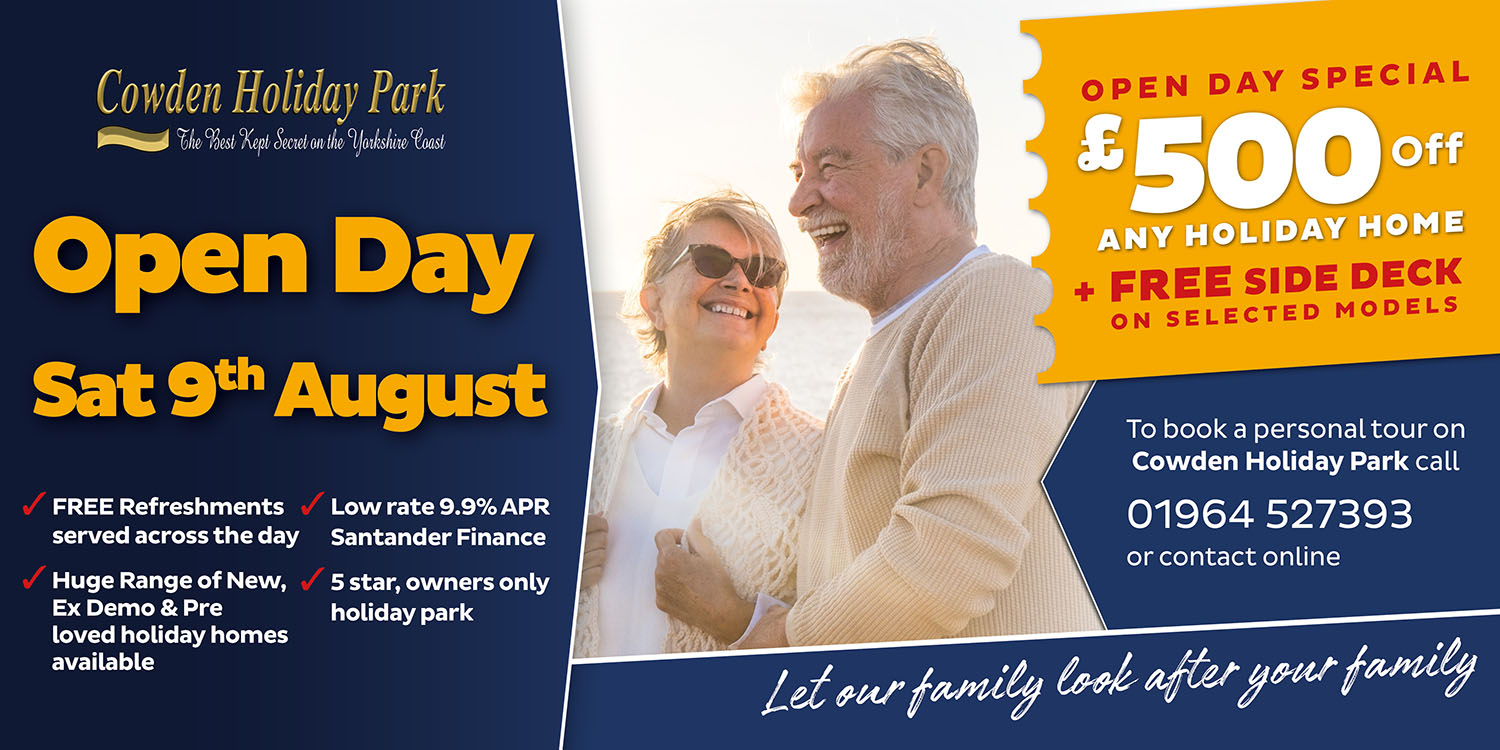 Cowden Holiday Park Open Day 9th August