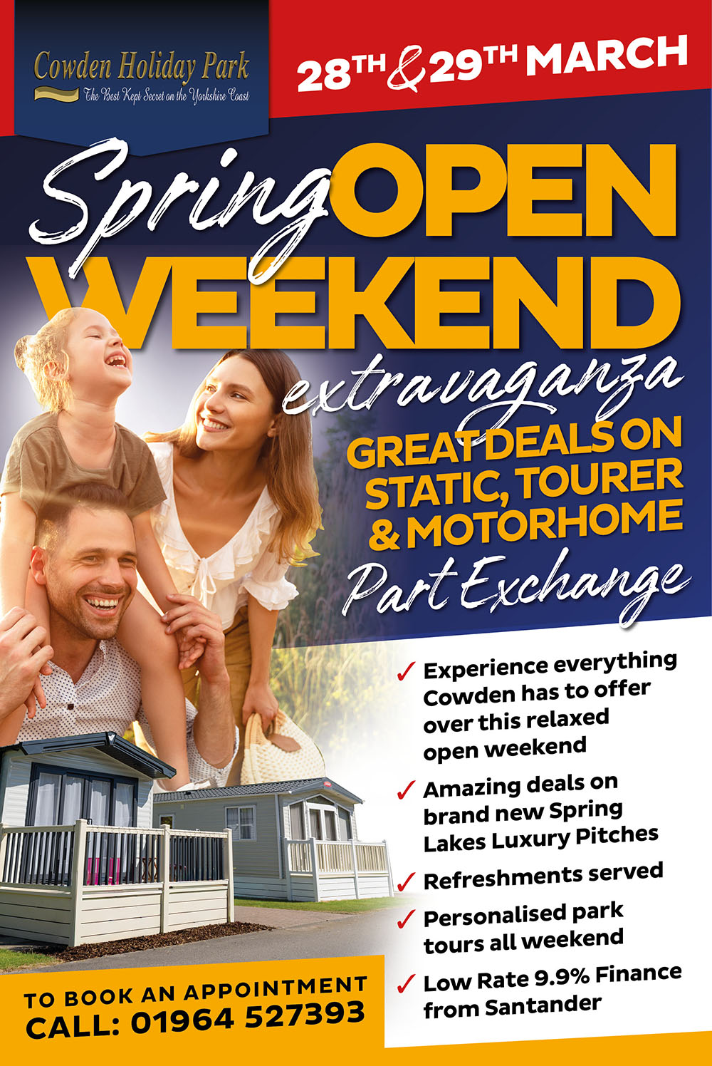 Spring Open Weekend 28th and 29th March
